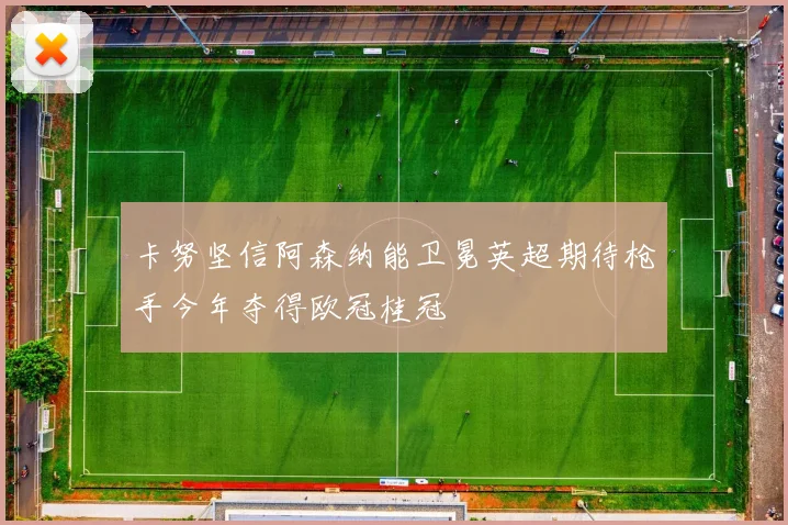 卡努坚信阿森纳能卫冕英超期待枪手今年夺得欧冠桂冠